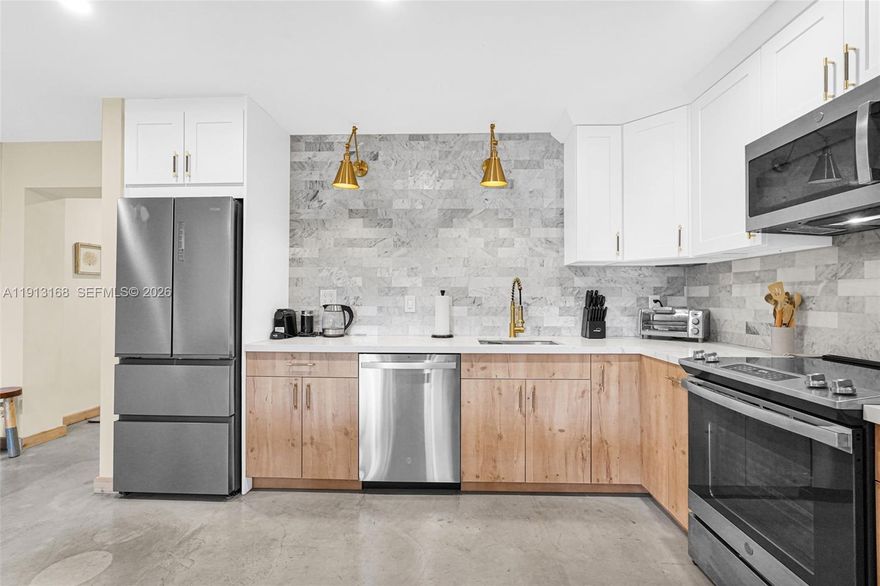 Rare opportunity to acquire a move-in-ready property with immediate cash flow!
Turnkey, fully renovated income-producing property just minutes from the ocean in highly desirable Hallandale Beach. 
Currently optimized for both short- and long-term rentals.
This property is structured to generate multiple income streams from day one. 
Operate as a dual Airbnb for maximum cash flow or live in one unit while renting the other to offset expenses.
Main House: 2 BR, 1 Bath, Full Kitchen, Living/Dining Area. 
Guest Suite (Private Entrance): 1 BR, 1 Bath, Full Kitchen, Living / dining Area.
Well-maintained property features open-floor plan, great natural light, both kitchens are renovated, stainless steel appliances, quartz countertops, and ample cabinet space. All bedrooms are well-sized; both bathrooms are renovated with new plumbing. The roof is 5 yrs old. new L.E.D recessed lights, and new doors. 
Large fenced landscaped backyard with patio and a gazebo great for relaxing & entertaining. 
Easily convertible into a 4-BR, 2-bath single-family home, increasing resale value and rental flexibility.