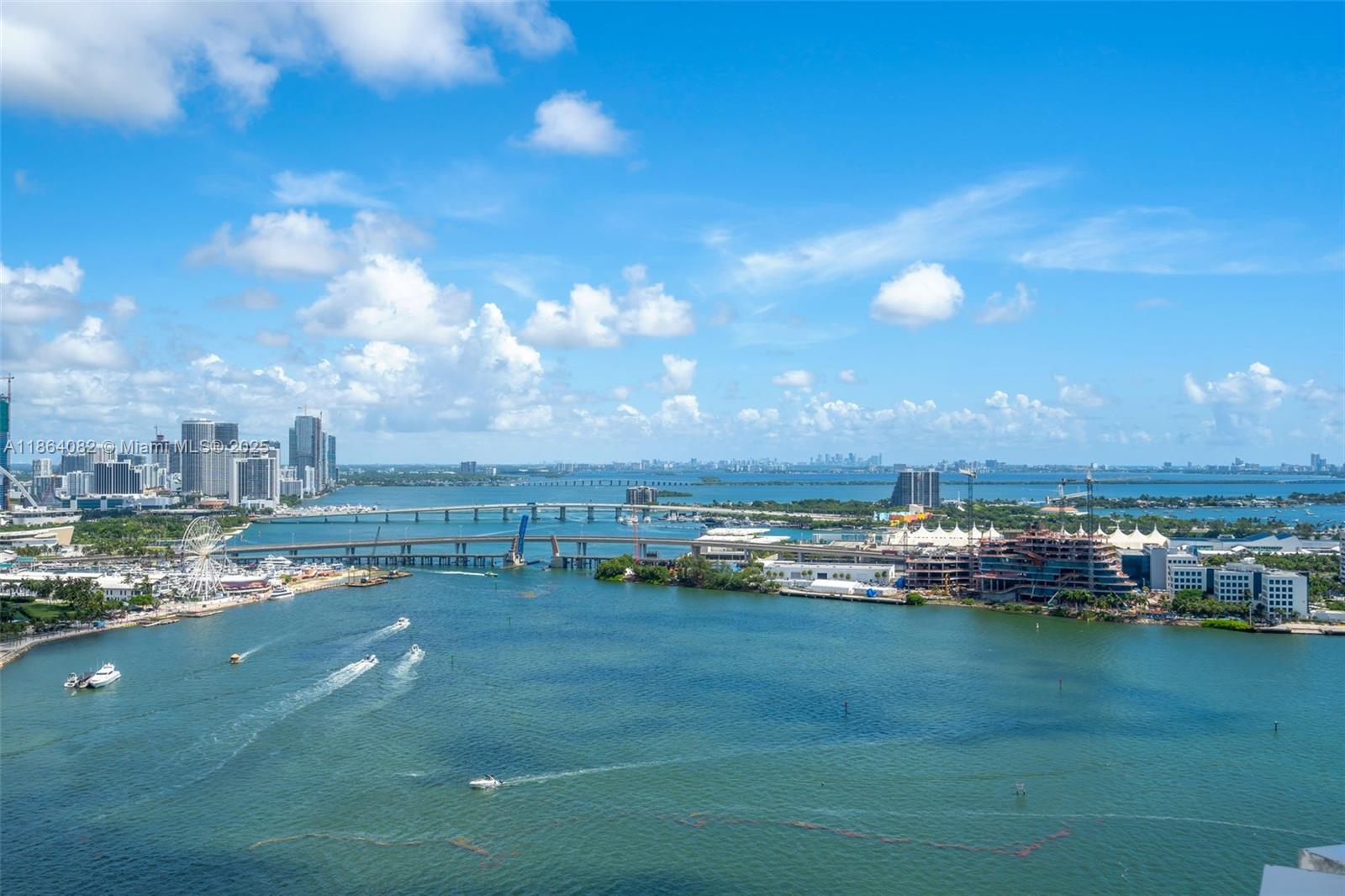 Beautiful, airy & bright 2BR/2.5BA on one of the highest floors of prestigious Two Tequesta Point. Recently remodeled with a brand-new kitchen, updated bathrooms & new bedroom floors, this spacious unit offers a foyer, dining area, breakfast nook & large balcony with stunning bay & city views. Both bedrooms are en suite and generously sized. Brickell Key offers parks, restaurants, a market & boardwalk just steps from your door. Across the bridge, Brickell brings world-class dining, shopping, workout studios & more. Two Tequesta is a well-managed building with amenities including bayside pool, gym, tennis, racquetball, valet & 24/7 security - delivering exceptional value & lifestyle.