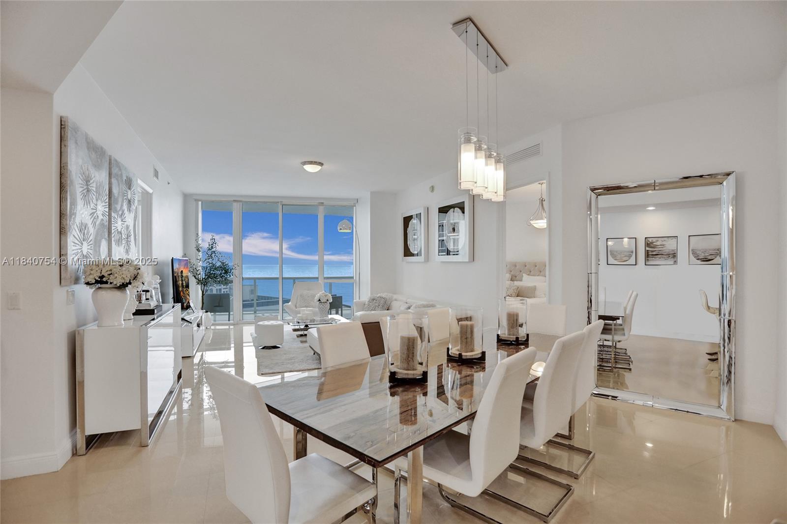 Available August 10 to May 2026! Min 6 moth only! Indulge in luxury at unit 603 in the prestigious Trump Towers II, nestled in Sunny Isles Beach. This exquisite residence boasts unparalleled ocean views, offering a breathtaking panorama that complements the coastal lifestyle. As you enter, the ocean views steal the spotlight, creating a serene and tranquil ambiance that invites relaxation. Imagine waking up to the soothing sounds of the waves and savoring stunning sunrise views from the comfort of your own retreat. Trump Towers II offers a host of world-class amenities, from a pristine beachfront to a luxurious spa and fitness center, ensuring residents experience the epitome of coastal living. Don't miss it!
