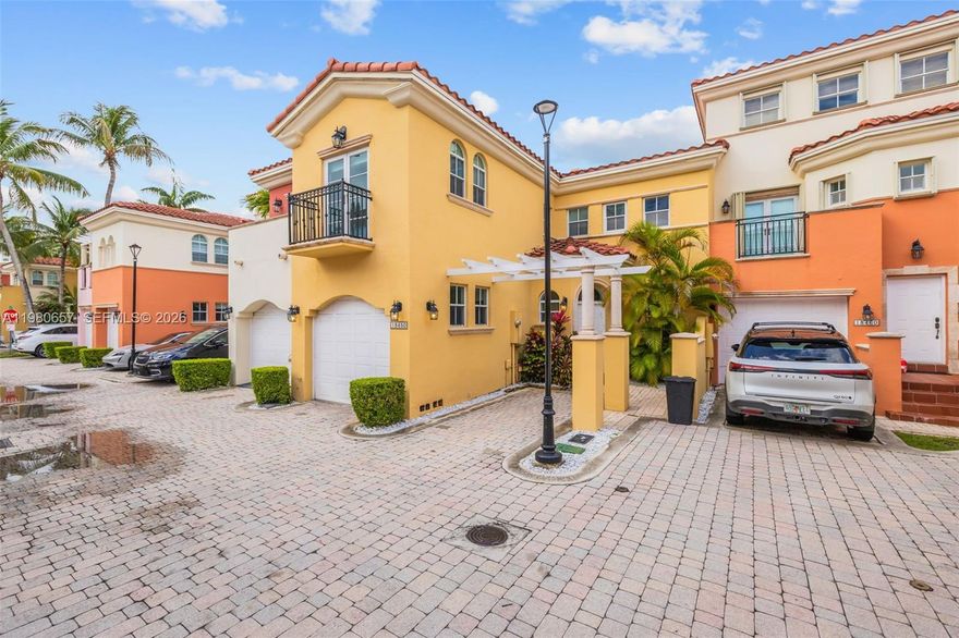 This beautiful two-story townhome offers approximately 2,000 square feet of living space with three bedrooms and two and a half bathrooms. All bedrooms are located on the second floor, providing privacy and separation from the main living and entertaining areas downstairs. The home features a private garage and a spacious outdoor patio, perfect for barbecues, relaxing evenings, or enjoying South Florida’s warm weather. Located in the desirable community of Aventur Bay Townhomes in Aventura, residents enjoy amenities such as a community pool, fitness center, and 24-hour security. The property is also ideally situated near Aventura Mall, along with nearby supermarkets, restaurants, and shops, and is only minutes from the beach, offering both convenience and the vibrant South Florida lifestyle.