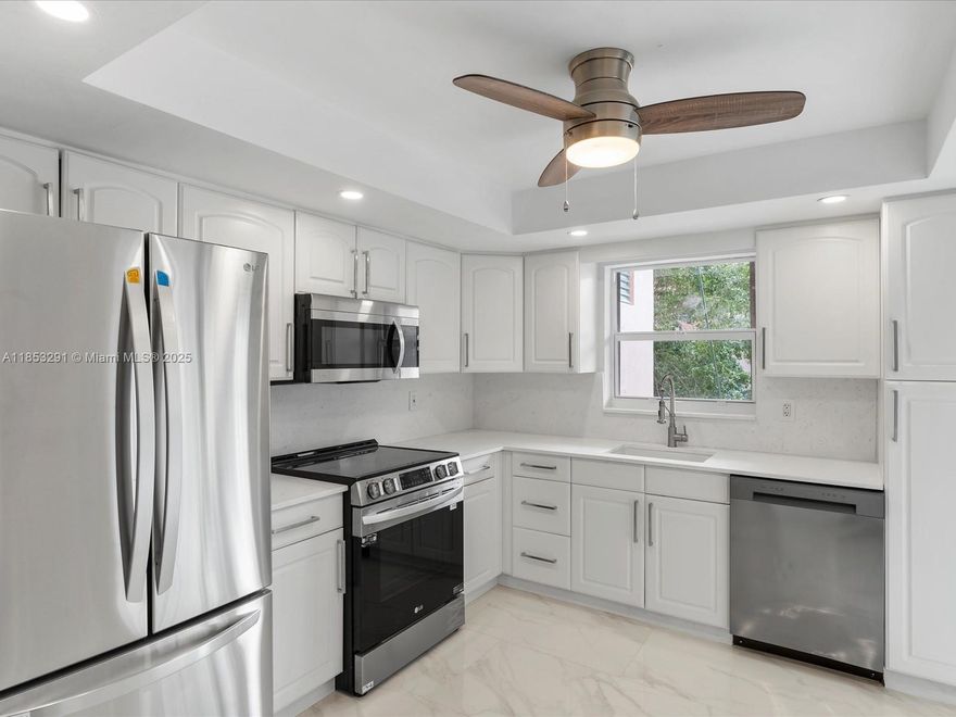 Remodeled & Move-In Ready – Just Minutes from the Beach!
Light, bright, spacious and updated unit in the heart of Hallandale Beach. This well-maintained home features a brand-new bathroom, new stainless-steel appliances, and impact windows and doors for comfort, security, and energy efficiency. The kitchen offers a clean, functional layout with plenty of storage. Enjoy resort-style amenities including a heated pool, clubhouse, fitness area, laundry facilities, and secure lobby. Ideally located just 7 minutes to the beach, close to Gulfstream Park, restaurants, shops, grocery stores, and major highways. Perfect for first-time buyers, seasonal residents, or investors with no rental waiting period. Easy to show and priced to sell!