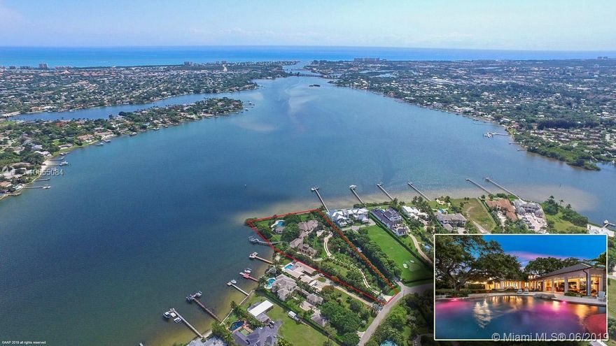 Boasting 599 feet of waterfrontage and incredible, panoramic views of the River, this private oasis located on the wide-waters of the Loxahatchee River has reset the standard of luxury in South Florida. The custom estate home vaunts expert craftsmanship and an array of state-of-the-art features that will leave you simply amazed.