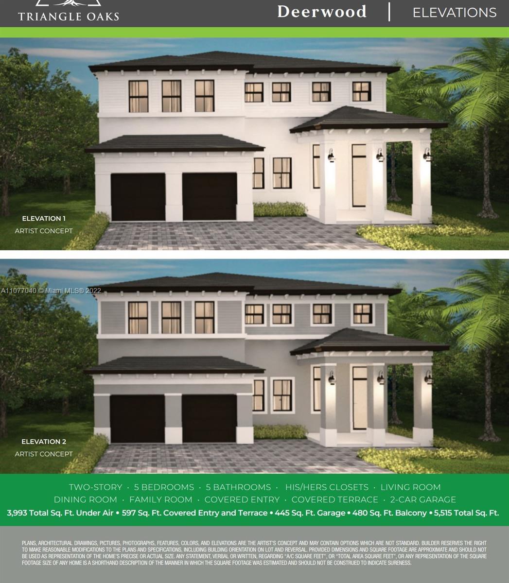 New Construction/Exclusive Opportunity!! ONLY 17 LOTS AVAILABLE! 6 different models to choose from: 4-6 Bedrooms/3-4 Bathrooms 9,000-14,000 sq ft lots available. NO HOA/NO CDD! Ready for delivery Spring 2022! There are still corners available. Plenty of space for a pool, RV/ Boat Parking space available! Bring buyers ASAP. Will go fast! Call or text listing agent for appointments.