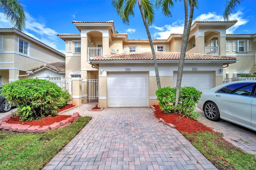 Step into luxury and spacious living in this fully updated townhouse, within a resort-style private community. The property includes 3 spacious bedrooms and 2.5 bathrooms. This spacious home offers comfort and style with brand new refrigerator, new and modern sink, brand new refinished contemporary countertops, brand new modern and updated light fixtures, tiles on the first floor, brand new carpet on second floor, fresh new paint, refreshed bathrooms, and a beautiful lake view. Washer and dryer cleaned and in excellent condition. Indulge in the exclusive amenities of this well maintained and sought after community, from three swimming pools, tennis courts, soccer field, gym, basketball courts, fishing dock, volleyball court, children playground, yoga room, and more.