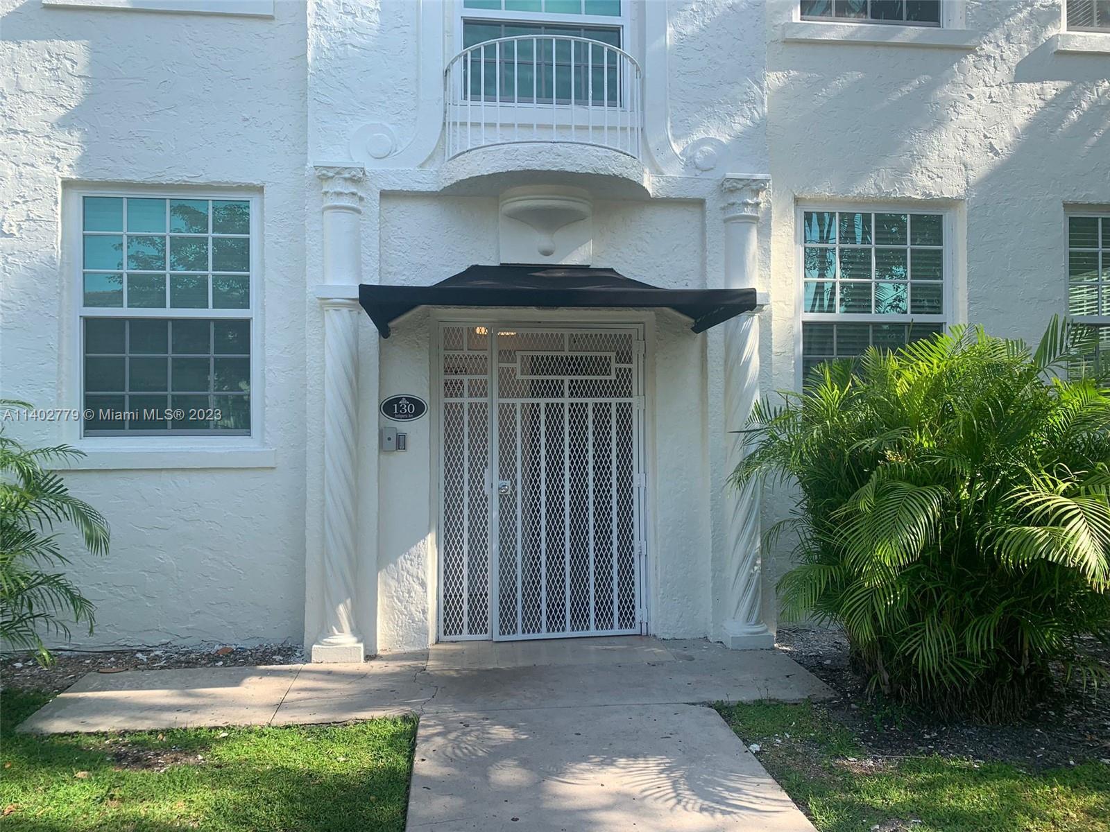 Amazing 2 bedrooms 1 bathroom apartment for rent in the desirable neighborhood of Coral Gables, minutes away from Miracle Miles, restaurants & shops. Easy access to the Trolley from Ponce De Leon. Close to Coral Gables Elementary. The property has a laundry facility located on the first floor. Unit is ready to move-in.Application fee in the amount of $30.00 is required for adults over the age of 18. Pets allowed up to 20 Lbs. Pet fee $350.00. Qualified applicants with good credit only pay $500.00 for a security deposit. Easy to show, please request showing.