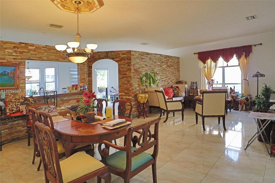 Welcome to this charming 3-bedroom, 2-bath single-family home located in the highly sought-after gated
community of Monarch Lakes. This well-maintained residence features a newer A/C (2023) ensuring comfort and
efficiency year-round.Enjoy LOW HOA fees Conveniently situated near A-rated schools, top-rated shopping and
dining, and with easy access to I-75 and the Florida Turnpike, this home offers both comfort and convenience.
Don’t miss the opportunity to live in one of Miramar’s most desirable neighborhoods — Monarch Lakes!