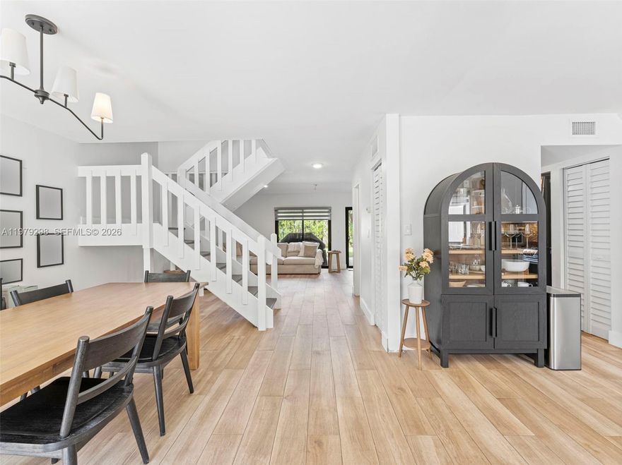 Beautifully renovated 3 bedrooms, 2.5 bathrooms, townhouse featuring modern finishes and functional layout.  This spacious home offers a front and back patio, perfect for relaxing or entertaining, along with a 2 car garage for added convenience.  The interior has been tastefully updated and provides comfortable living spaces filled with natural light.  Located in a well-maintained community with great amenities, tennis court, basketball court, great pool offering residents an enjoyable and convenient lifestyle.  Close to shopping, dinning, schools, and major roadways.