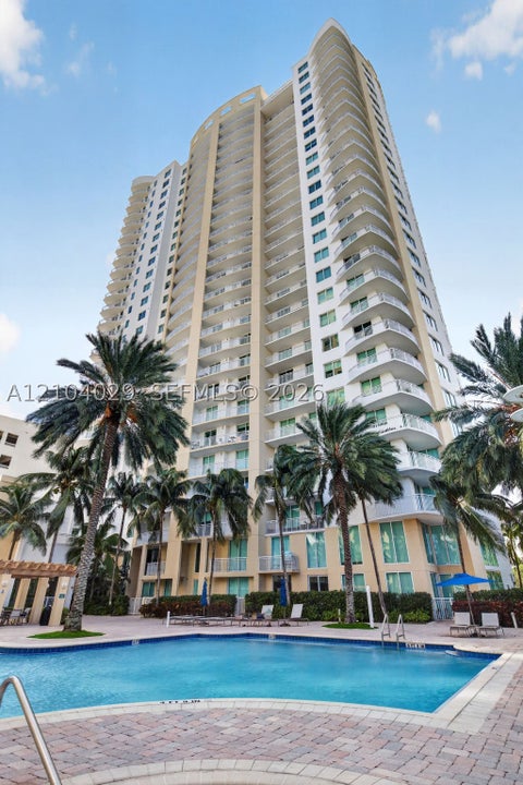 Photo of 1745 E Hallandale Beach Blvd #2303W, Hallandale Beach, FL 33009 (MLS # A12104029)