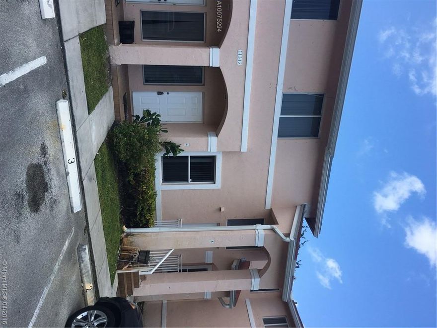 Great two story 2 bedroom 2.5 bath townhome in Sierra Ridge. Tile floors on first level and wood floors on second. Private fenced in back yard. Gated community with 24/7 security, clubhouse, playgrounds, swimming pool, etc. Perfect for small family and also great for investors, these townhomes rent for $1,450/month....***owner occupants can purchase with just 10% down***