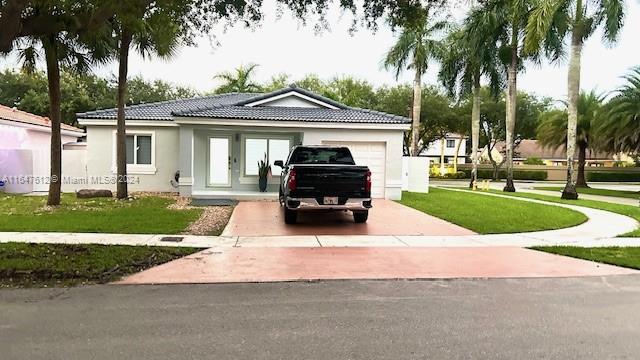 DRASTICALLY REDUCED! Welcome to your dream home in the heart of Miami Lakes!This charming 3-bedroom, 2-bathroom single-family residence has been completely remodeled and offers a perfect blend of comfort and convenience.Step inside to discover an inviting open floor plan filled with natural light, ideal for both relaxation and entertaining.The spacious kitchen features modern stainless steel appliances and ample cabinet space. Outside, you'll find a large yard that provides endless possibilities for gardening, playtime with pets or children, or simply enjoying the fresh air on sunny days.Located in the friendly neighborhood of Lakes on the Green close to schools, parks, shopping centers, and major highways makes this property even more appealing. Don’t miss out on this on this opportunity.