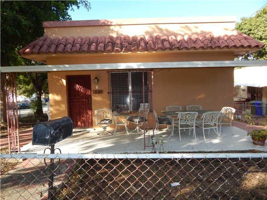 Nice 4 Bed 2 Bath corner lot just blocks from Marlins Park. Updated kitchen & bath. Great for investors. Zoned Duplex. Ready to move-in. Contact listing realtor for more details.