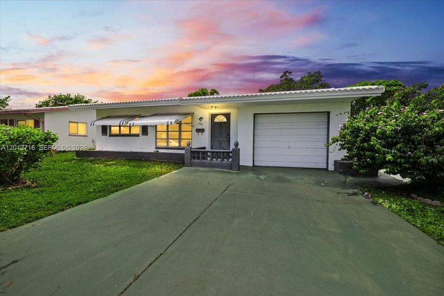 Charming 2-bedroom, 1-bath single-family home with a 1-car garage for sale located in the heart of Tamarac! This  home located in the 55+ community of Tamarac Lakes offers a bright and inviting layout with comfortable bedrooms and plenty of natural light throughout. Enjoy a functional kitchen, ample storage, and a private backyard perfect for relaxing or entertaining. Brand new roof installed December 2025. Conveniently located near shopping, dining, parks, major highways, and everything South Florida has to offer. Whether you’re a first-time homebuyer, downsizing, or looking for an investment opportunity, this home is full of potential and ready for your personal touch. Don’t miss this great opportunity to own in a desirable Tamarac community!