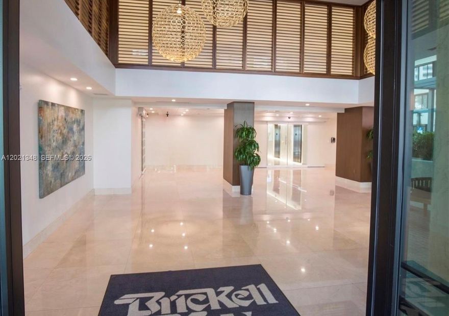 Unobstructed ocean views from all rooms. 2/2 Penthouse unit on desirable Brickell Key, a small Island within short distance of the Financial Center and Downtown Miami. Recently remodeled, two master bedrooms, split plan, ceramic tile in living area, custom kitchen featuring granite countertops, new appliances, 2 large walk-in closets, washer & dryer. The building lobby has been completely remodeled. Brickell has to offer the best shops, restaurants and entertainment. Amenities include gym, spa, pool, mini mart, racquetball and tennis courts, BBQ area, library, 24-hr security.