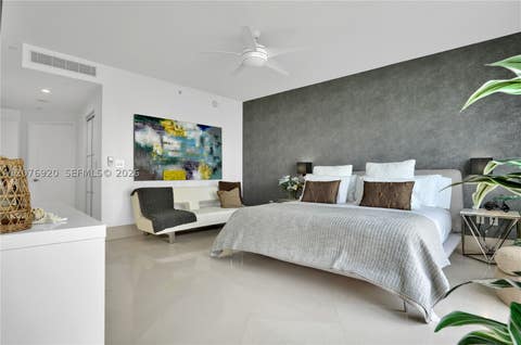 Tiny photo for 901 Brickell Key Blvd #1807, Miami, FL 33131 (MLS # A12076920)