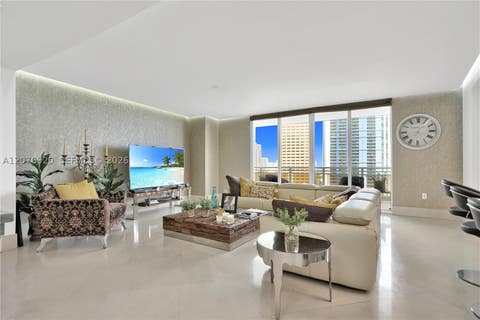 Tiny photo for 901 Brickell Key Blvd #1807, Miami, FL 33131 (MLS # A12076920)