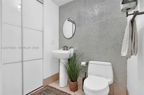 Tiny photo for 901 Brickell Key Blvd #1807, Miami, FL 33131 (MLS # A12076920)