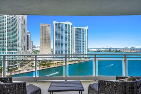 Tiny photo for 901 Brickell Key Blvd #1807, Miami, FL 33131 (MLS # A12076920)
