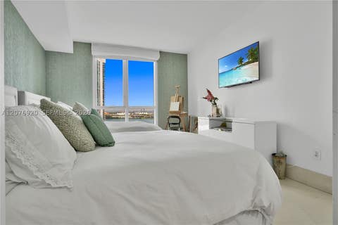Tiny photo for 901 Brickell Key Blvd #1807, Miami, FL 33131 (MLS # A12076920)