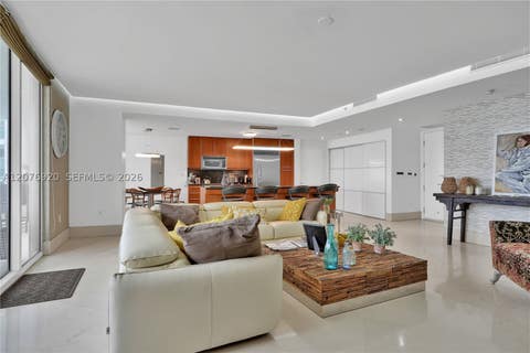 Tiny photo for 901 Brickell Key Blvd #1807, Miami, FL 33131 (MLS # A12076920)