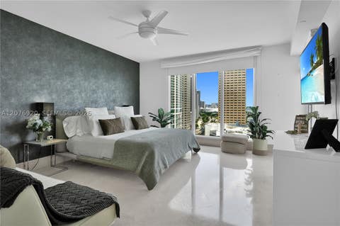 Tiny photo for 901 Brickell Key Blvd #1807, Miami, FL 33131 (MLS # A12076920)