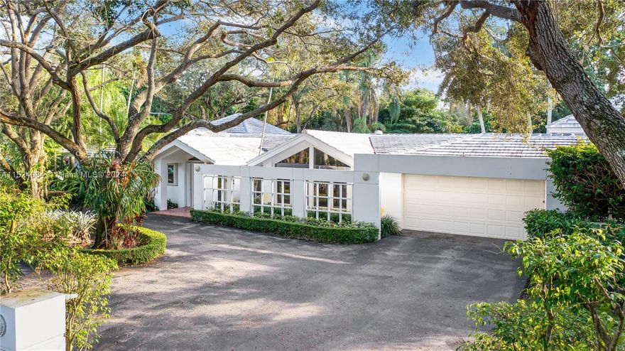 Hard to find Pinecrest home on sprawling acre! The impressive property is gated and fenced creating a private oasis. Outdoor features include: North/South Tennis court, summer kitchen, sparkling pool w/ large pool deck, expansive patios, and whole home back-up generator. With 5 Bedrooms and 4 Full Baths the expansive living spaces further enhance this amazing single-family home. Extras include: 30” ovens, alarm, water closet, gas water heater, ring doorbell, cabinets for trays, storage shed. Live in this gem as-is or build your dream home in one of Miami's most sought-after neighborhoods. The possibilities are endless!