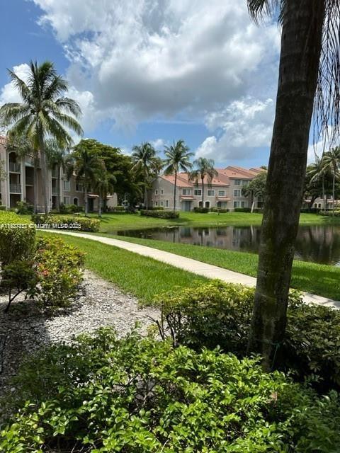 Resort Style Community. This renovated 1 bedroom - 1 bathroom condo unit is located in a sought-after communities in Miramar. remodeled bath wood vanity. Wood kitchen granite counter top. Tiles floors thought-out. Beautiful and peaceful lake views from every spot of the apartment and and private entrance. Nice back Porsche. Management on site. This community features many guest parking spaces and an assigned spot for the resident. Close to Flamingo road, I595, I75, memorial hospital, malls and more..... very safe and well maintained community. Some restrictions: Credit score 650+,No evictions, No pets over 25lbs, No commercial vehicles. Tenant Occupied. Available on August 18th, 2025
