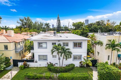 A home in Miami Beach