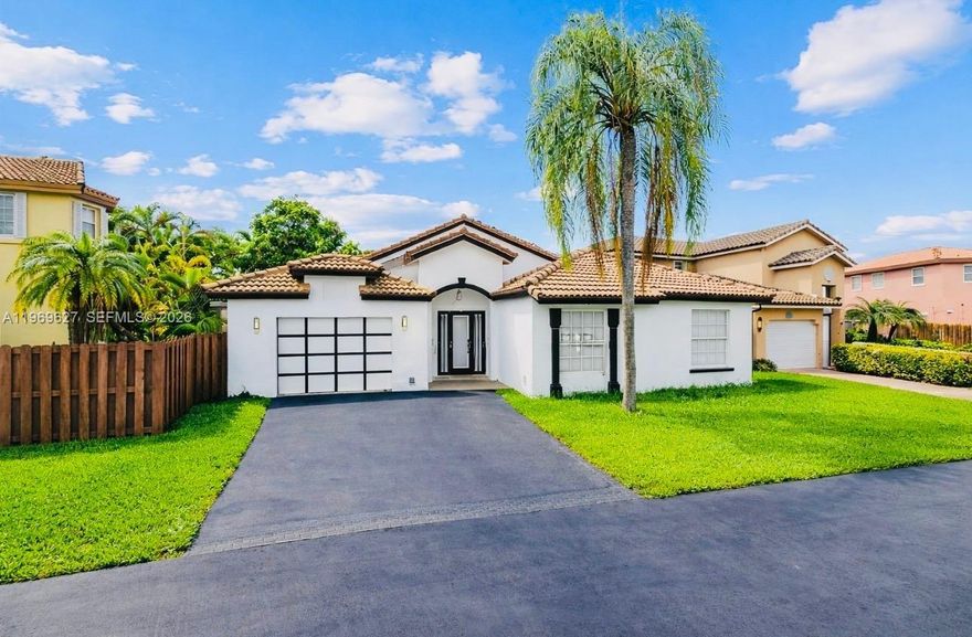 Welcome to this beautifully maintained one-story residence in the highly sought-after Forest Lakes community of Kendall. This spacious home offers approximately 1,718 sq ft of thoughtfully designed living space, featuring 3 bedrooms and 2 bathrooms with an open and functional layout ideal for both comfortable family living and entertaining.

Enjoy tile flooring throughout, a private one-car garage, generous living and dining areas, and abundant natural light. The property offers low-maintenance living in a prime location just minutes from top-rated schools, parks, shopping centers, dining, and major highways.

Forest Lakes is known for its family-friendly atmosphere and strong property values, making this home an excellent opportunity for homeowners and investors alike.

Homes in this area do not last — schedule your showing today.