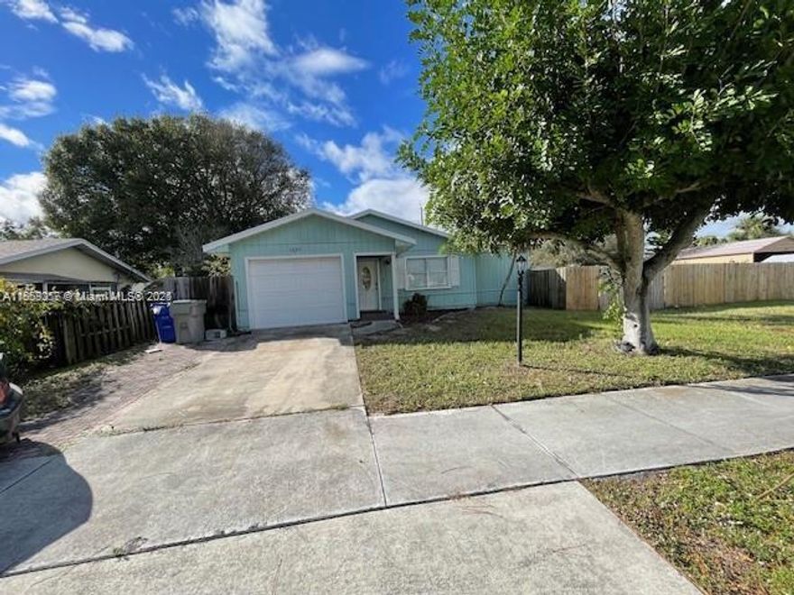 Fully Renovated 4-Bed, 2-Bath Vero Beach Gem – With an  a vacant lot

Fall in love the moment you step inside this beautifully updated 4-bedroom, 2-bathroom home at  Every detail has been thoughtfully designed — from the brand-new kitchen with gleaming stainless steel appliances to the stylishly renovated bathrooms. A new water heater keeps everything running efficiently, and impact windows -to be installed before closing- will give you peace of mind for years to come.

But here’s the real plus: this property comes with a second connected lot! Whether you imagine a tropical backyard oasis, a guest house, space for all your toys, or simply extra breathing room — the possibilities are endless.Two lots. One price. Endless potential. Come see it before it’s gone!