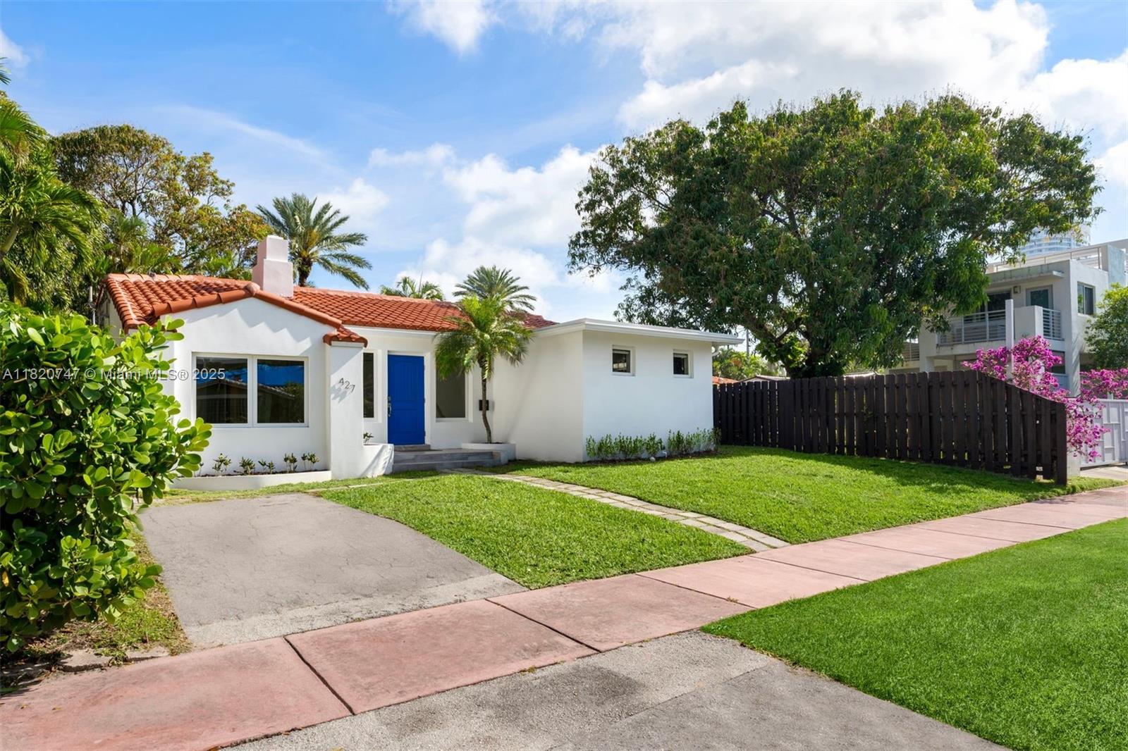 Property for Sale at 427 W 43rd St, Miami Beach, Miami-Dade County, Florida - Bedrooms: 4 
Bathrooms: 3  - $1,795,000
