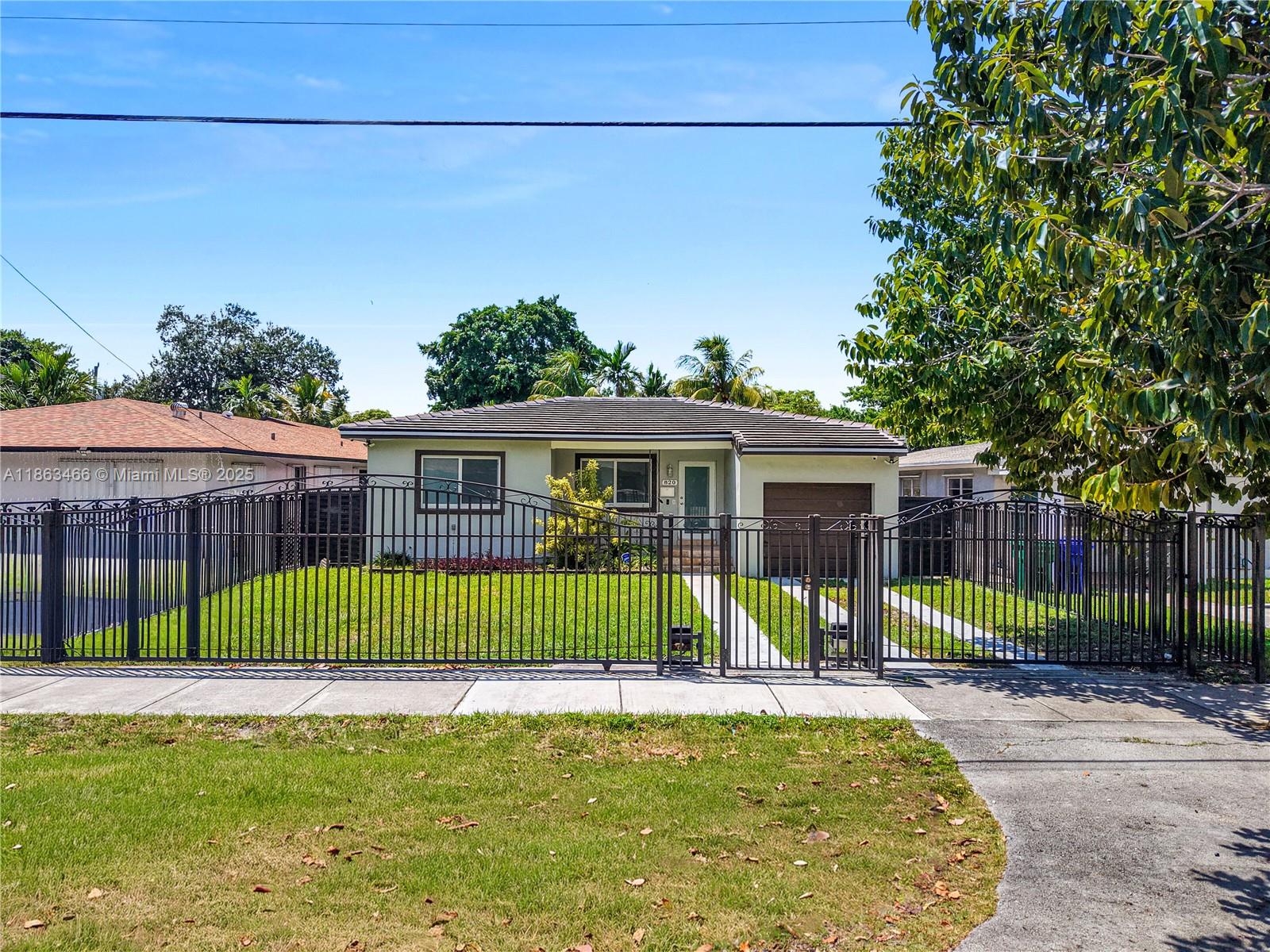 Modern updated 2/1 home in the heart of Miami! Rent includes WiFi, water, and electricity. Features built-in closets, washer & dryer, private gated entrance, spacious backyard, and stylish finishes. Prime location near top schools, entertainment, hospitality, and attractions. Perfect for qualified renters seeking comfort and convenience.