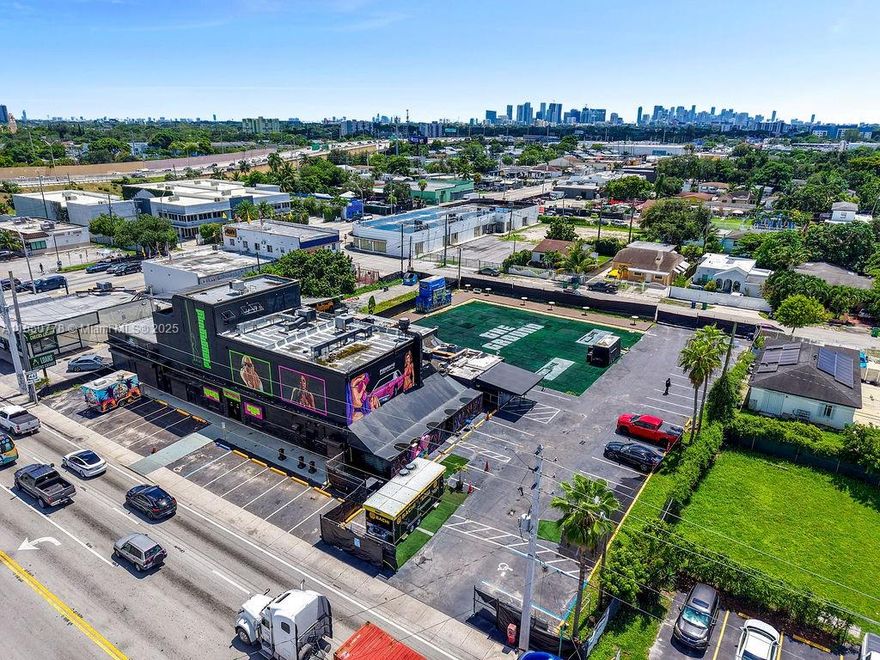 Prime Mixed-Use Redevelopment – 728 NW 79th St, Miami, FL

Rare covered land play with immediate cash flow and major redevelopment upside in Miami’s booming NW 79th St corridor. ±42,000 SF across 7 folios with NCUAD + T5-O zoning, Live Local Act eligible, and Opportunity Zone designation. Includes 175+ parking spaces and rare 4COP liquor license.

Currently operating nightclub/bar/restaurant generating $547,200 Yearly Net Income NOI 6%+ with pro forma 20%+. Potential to build 300–500 units with up to 13 stories, ground-floor retail, and 2–3 parking levels.

Flexible Seller financing available. Excellent location with 189’ frontage and direct I-95 visibility. Perfect for developers seeking density and value-add upside.