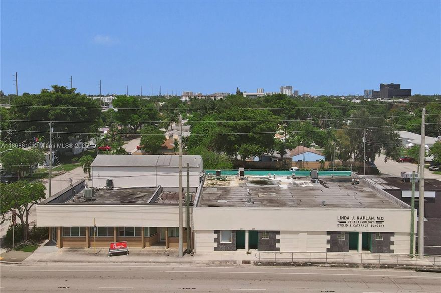 Two units are available for lease in prime Hallandale Beach, ideal for retail, office, or warehouse use. Unit 207 offers 850 SF at $30/SF +NNN, recently updated with lobby, bath, 4 offices perfect for medical, attorneys, finance, tech companies. Unit 201 offers huge 4,000 SF at $32/SF +NNN. Unit 201 spans two floors with 2,000 SF of open space on the main level and an additional 2,000 SF that includes a ground floor and mezzanine, making the possibilities for renting endless. The property provides strong visibility, ample on-site parking, signage opportunities, and easy access to US-1, I-95, and Aventura. Can join both units if necessary. Just need to personalize and move in immediately. 2 year lease minimum-NNN is $4.40 sq ft. Must have good credit. Quick application approval.