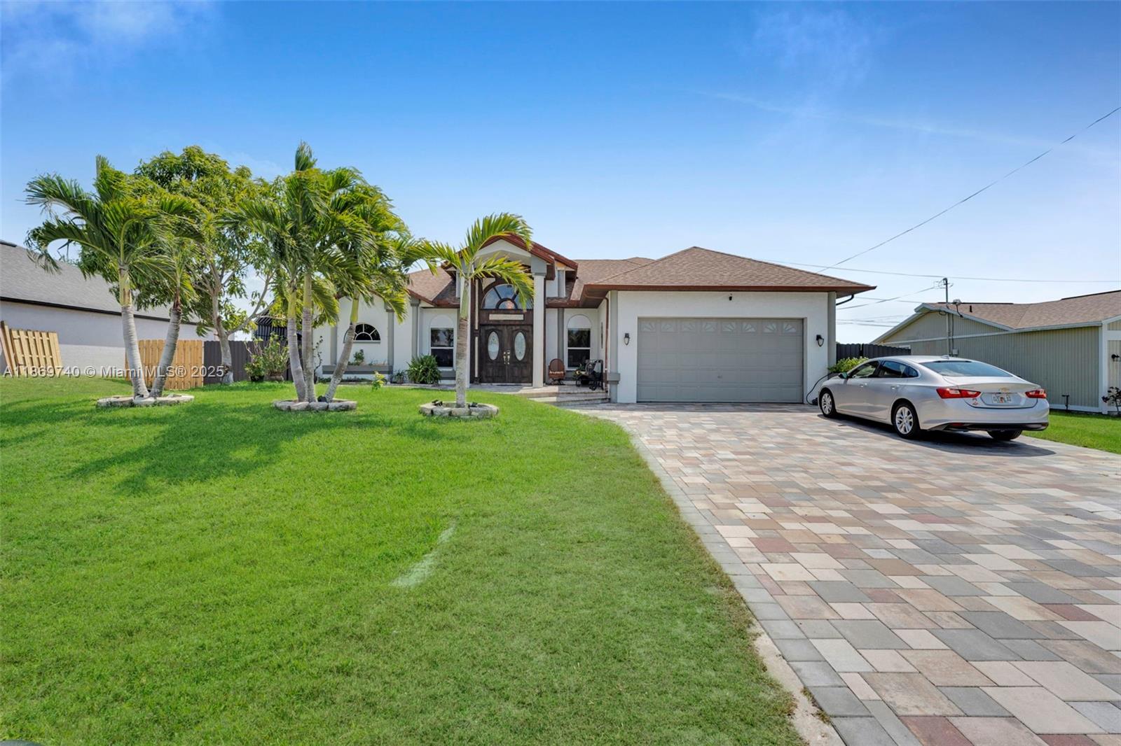 Stunning Dual-Owner suites 5-Bed, 2-story home with 3 full baths and 2 half baths in the heart of Cape Coral! Designed for comfort and entertainment, this home features a heated saltwater pool with jacuzzi, spacious living areas, and modern finishes throughout. Ideal location close to beaches, water parks, top-rated schools, shopping, dinning, and parks. Perfect blend of style, convenience, and Florida lifestyle!
