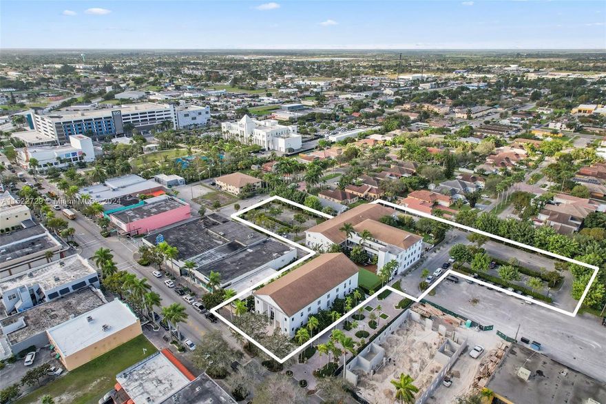 Introducing a rare investment opportunity with this multi-folio sale that includes folios 10-7813-016-0045, 10-7813-016-0050, 10-7813-015-0140, 10-7813-015-0032, 10-7813-016-0150. These are 3 adjacent commercial buildings and land on N. Krome Ave in the highly desired downtown Homestead. Buildings offer over 31,000 sq. ft of air conditioned space  and almost 2 acres of land. This allows for a range of business uses -  office space, professional services, or even a combination of various enterprises. Ample parking spaces for both customers & employees.  Currently occupied and owned by a School. Sellers will need a lease back from buyers after purchase. Building 1 has been completely renovated including impact windows. Building 2 & 3 have new flooring/most impact windows.