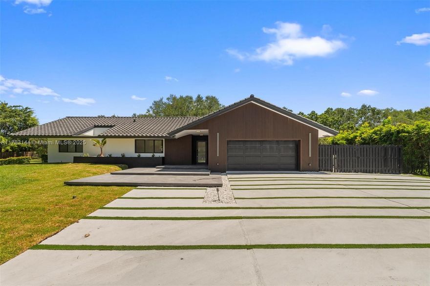 Rarely Available, Stunning Fully Remodeled 4-Bedroom, 3.5 Bathrooms home in the desirable Ivanhoe Estates, Southwest Ranches most sought-after communities, nearly 1.5 acres, totally automated smart home, every detail in this home meticulously updated to brand new, featuring a pristine pool and jacuzzi, newly constructed pergola, new porcelain tile floors Impact-resistant windows. Solar panels to reduced energy costs, Remote smart entry gate.

A backup power generator, convenient storage shed for added space. New A/C system (2025), roof replaced in 2009. Conveniently located near top-rated schools, popular dining options, Florida Turnpike.

State of the art brand new Samsung appliances, wine cellar. new water heater, driveway for 20 vehicles, reset automated lighting, sprinklers system.