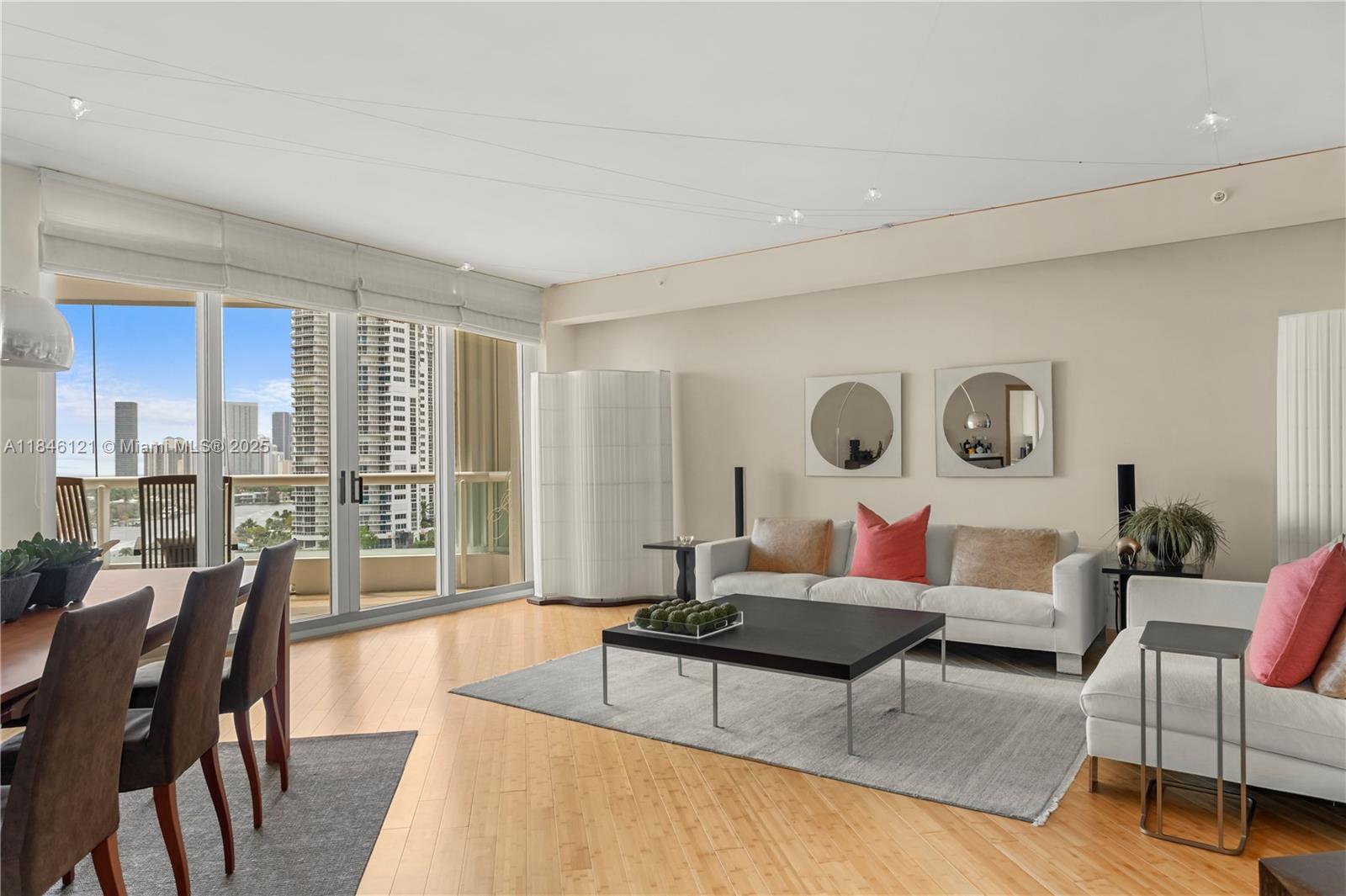 Experience elevated living in this stunning 3BD/2.5BA residence offering 2690 SF of living space in prestigious Atlantic III at the Point. Enjoy private elevator entry, a spacious open layout and expansive balconies with breathtaking views of the ocean. Indulge in resort-style amenities at The Point - 25,000 SF fitness center, spa, tennis courts, 3 pools, playground, Juice & Java Cafe, poolside bar, and more. Just moments away from Waterways Marina, Aventura Mall, beaches and major airports - this residence offers an unmatched lifestyle in the heart of Aventura. Don't miss this rare opportunity.