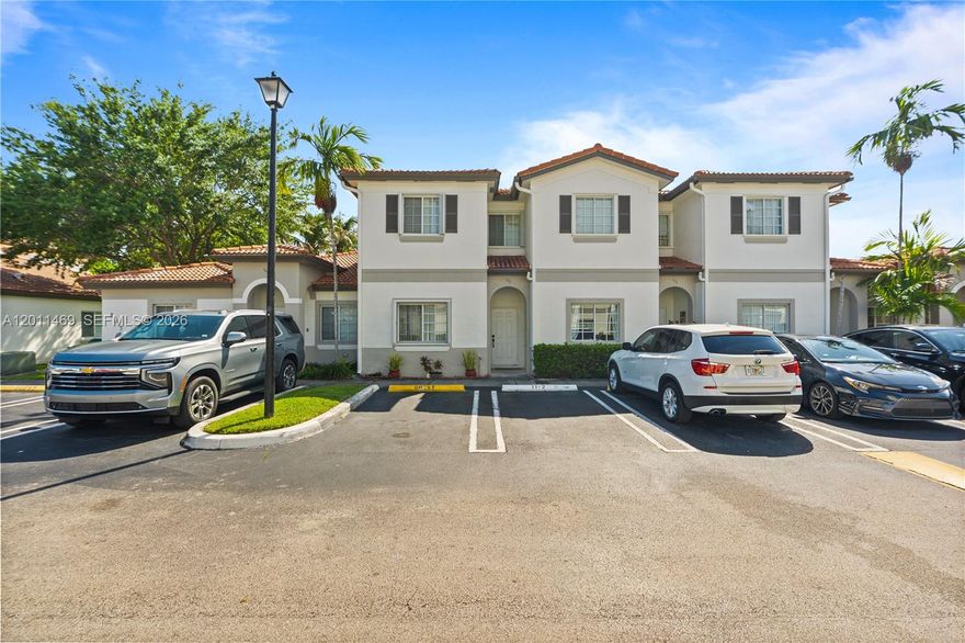 Beautiful two-story unit in Kendall, located in a private and very peaceful community. Features a great layout, comfortable living spaces, and plenty of natural light. Enjoy ample parking and a prime location near schools, shopping, restaurants, and major highways. Ideal for living or investing.
