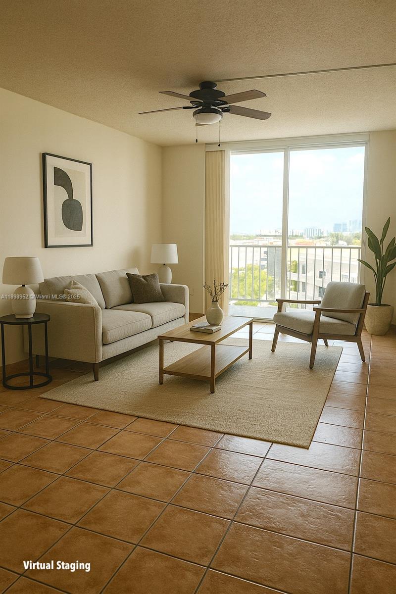 Spacious and well-maintained 1/1 unit in Three Horizons Condominium South, featuring a flexible layout with the option to convert the dining area into a second bedroom or office. This bright and airy apartment offers tile flooring throughout, abundant natural light, secure building entry, assigned parking & on-site laundry facilities. Ideally situated in desirable North Miami, just minutes from Biscayne Boulevard, Bal Harbour, and the beach, and conveniently close to FIU, Barry University, major highways, schools, supermarkets, and public transportation; perfect for students or working professionals. Rent includes water, sewer, and trash removal. No pets allowed. A non-refundable application fee of $150 for the building is required.