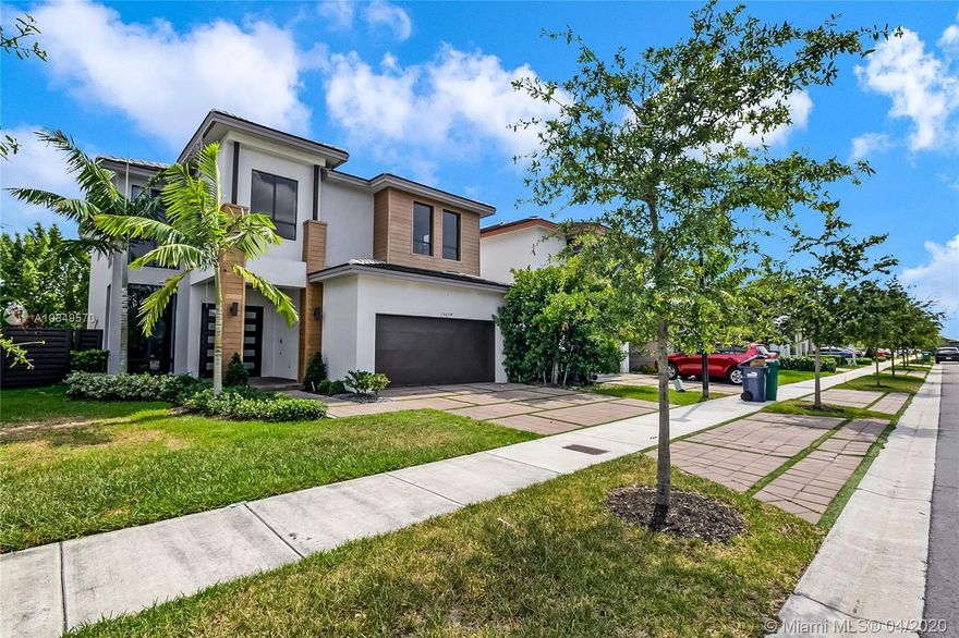 Modern single family home featuring 4-Beds, 3-Baths at Serenity, a tranquil community made up of a collection of upscale residences developed by Lennar in 2017. Built with over 3,000 total sq. ft., open concept design throughout, over 20-foot ceilings in great room, spacious areas with lots of windows, ample closets, large comfortable bathrooms, open kitchen with large eat-in island that is perfect for guest entertaining, equipped with top of the line stainless steel appliances, spacious backyard with space to add a pool. Garage for 2 vehicles plus driveway. Bring your client with confidence. Positioned near Miami’s Executive Airport (Kendall-Tamiami) and Zoo Miami. Connecting highways, schools and shopping centers are just minutes away. Also, ok to lease for 1 year.