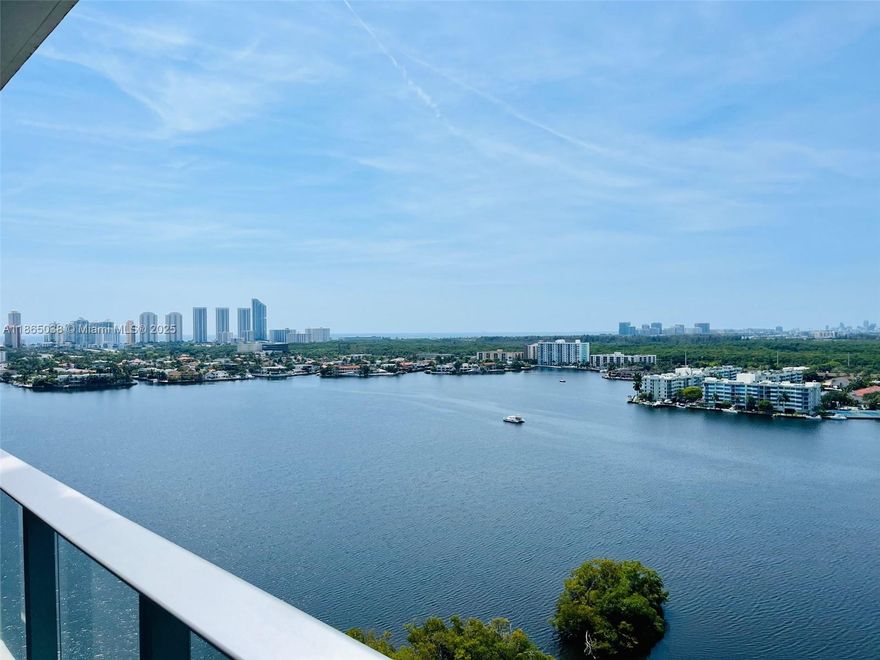 Gorgeous, spacious and furnished unit overlooking the Ocean, Bay and Intracoastal waters. The most desirable floor plan with 3 Bedrooms, 3.5 Bath. Located at Luxury Marina Palms Residences (South Tower). Building features include, Spa & Sauna, State-of-the art fitness center, Play room, Clubhouse, Gourmet Kitchen, amazing Bay front Pool, 24 hour Concierge on site and Exclusive Marina with full service yacht club concierge. Easy to show. Rental insurance required.