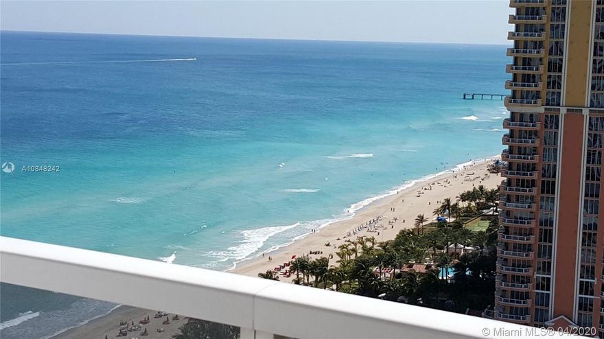 LOWEST PRICED Desirable Ocean front 15th floor condo hotel unit located in the World Famous, Award Winning Trump International Sonesta Beach Resort in Sunny Isles Beach, a resort area of Greater Miami, walking distance from the variety of great restaurants and shops. The unit has beautiful South East ocean views as well as the famous Miami skyline.It is tastefully decorated with great layout and a large balcony. This First Class hotel provides all the luxuries you can imagine private beaches, numerous heated pools, jacuzzi, tennis courts, state of the art spa and gym,gourmet restaurant and lounge, kids playground, elegant lobby and free valet parking. All utilities included in the maintenance fee. The hotel can manage it for you when you are away. It is a steal at this price