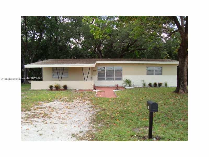Rental Property at 3001 Sw 64th Ave B, Miramar, Broward County, Florida - Bathrooms: 1  - $1,200 MO.
