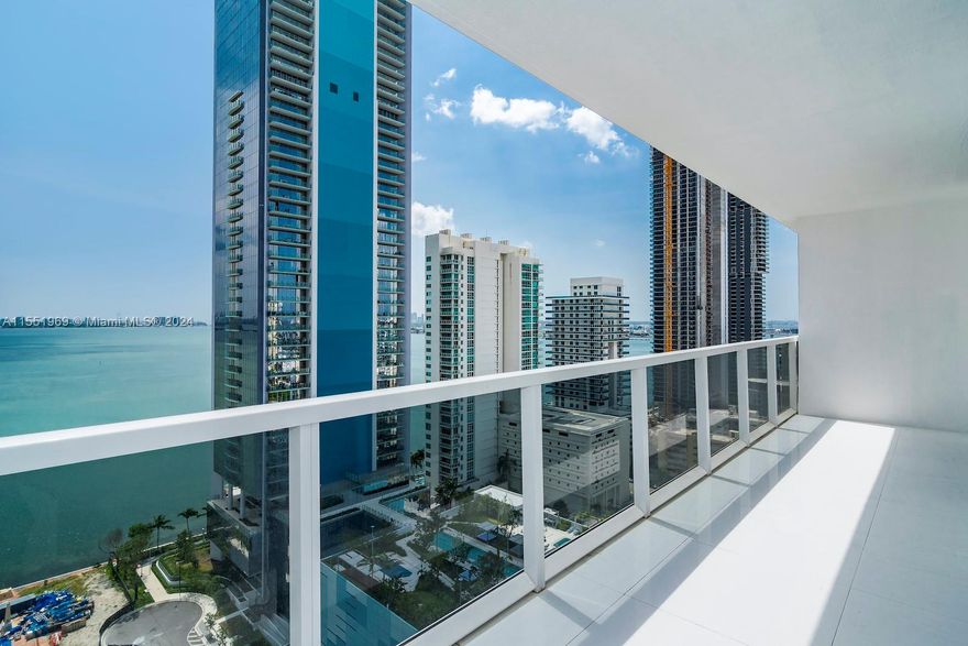 Experience unparalleled Bayviews from this exquisite 3BED/3BATH condo, offering a blend of spaciousness and serenity. A private foyer leads into a realm of luxury, highlighted by a large balcony and floor-to-ceiling impact glass with panoramic vistas. The open, modern kitchen is a chef's delight, featuring Italian cabinetry and top-tier appliances. Exceptional amenities enrich your lifestyle: a party room, relaxation deck, state-of-the-art gym, yoga room, media center, kids' room, game lounge, conference center, hammock garden, BBQ grills, and concierge services. Perfectly located in Edgewater, this home is a stone's throw from Midtown, the Beaches, Wynwood, Downtown, and the Design District, placing the best of Miami at your doorstep.