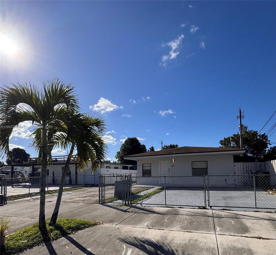 Producing Duplex in the Heart of Hialeah! This property is an ideal addition to your real estate portfolio.Central A/C, in both units, Title floor, fenced in with private patio.Close to Publix, Milander Park and the Historic Hialeah Park, shopping and lost more. Your next great investment awaits!