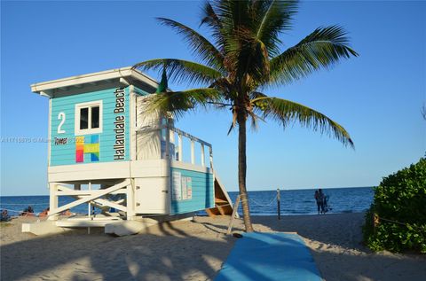 A home in Hallandale Beach