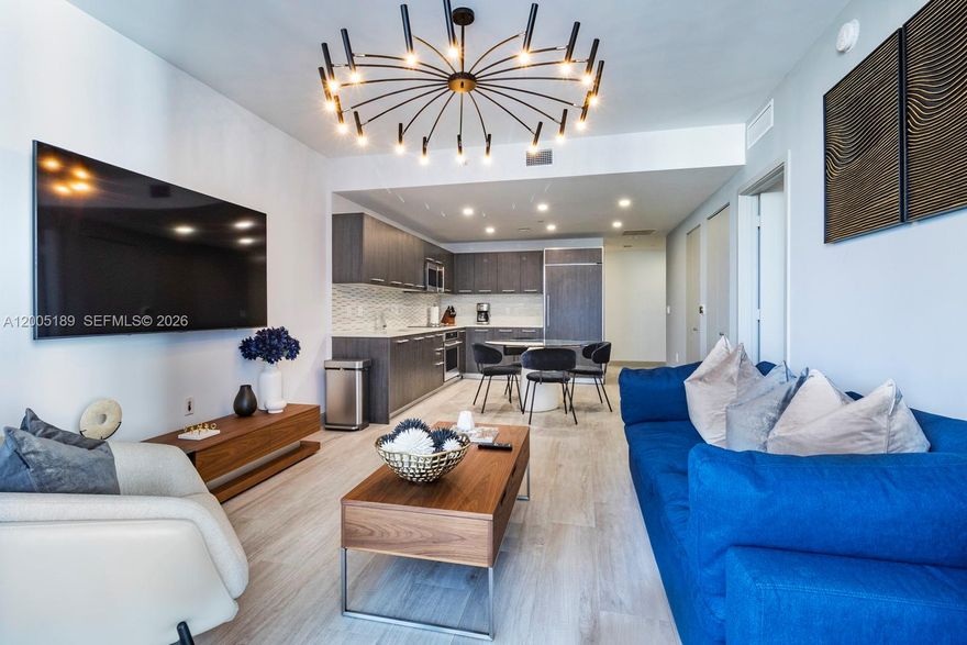 BRAND NEW. Completely furnished. Unique 1 bedroom + den and 1.5 baths. EXCELLENT LOCATION! Hottest destination. Steps from Mary Brickell Village and Brickell City Center. Surrounded by the best retail boutiques and famous restaurants. Close to supermarket and public transportation. Amenities include gym, social rooms, enjoy any one of our swimming pools, including our rooftop pool with panoramic views of the ocean and Miami City skyline. 1 parking space available only valet. Price depends on dates and length of stay. LISTED PRICE IS THE YEARLY MONTHLY RATE. Short term stays, legal holidays and special events rates upon request.