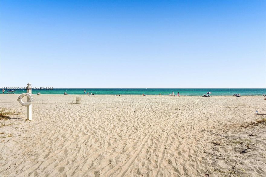 GREAT INVESTMENT OPPORTUNITY! 1BEDROOM 1 BATHROOM UNIT WITH DIRECT OCEAN VIEW. JUST MINUTES FROM BAL HARBOUR AND NORTH BEACH AND SHORT DISTANCE FROM PUBLIX GROCERY STORE. NEWLY RENOVATED AND TASTEFULLY UPDATED. NEW KITCHEN AND FLOORS. DIRECT ACCESS TO THE OCEAN. CALL LISTING BROKER !