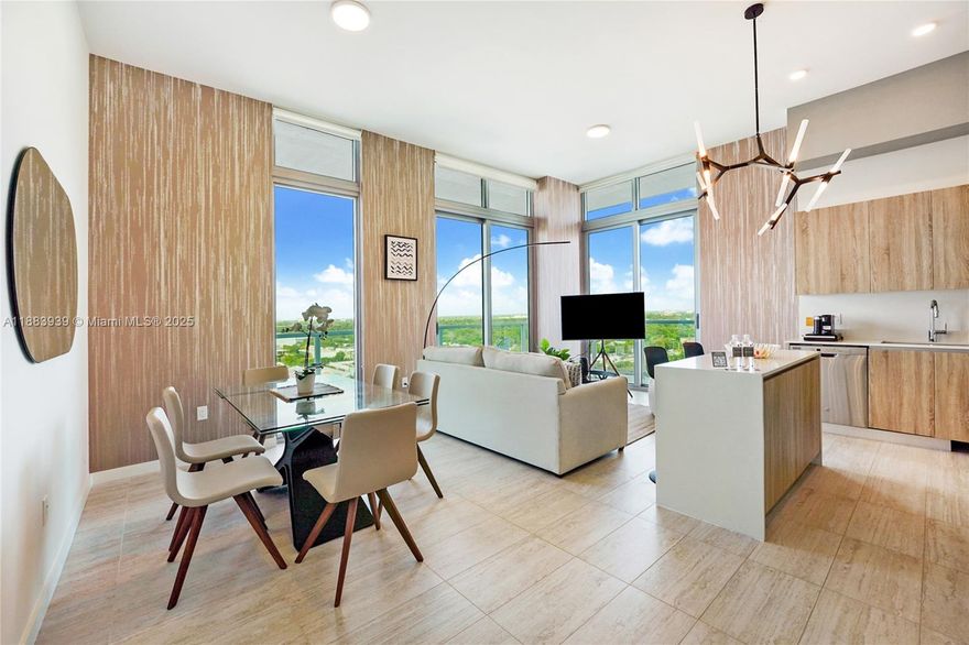 Luxury 2-Bedroom Penthouse in Miami Design District with Panoramic Bay Views
Experience the ultimate Miami lifestyle in this fully furnished 2-bedroom, 2-bathroom penthouse located in the heart of the Design District.
The contemporary kitchen is equipped with premium appliances, while smart home technology ensures modern living at your fingertips. Both bedrooms offer spacious layouts, abundant natural light, and high-end finishes.
Building amenities include:
Resort-style swimming pool
Fully equipped fitness center
BBQ and lounge areas
Business center
Walk to Design District, Midtown, and Wynwood
Minutes to Miami Beach via the bridge
Close to world-class shopping, dining, and entertainment
Professionally managed by Nomada Residences.