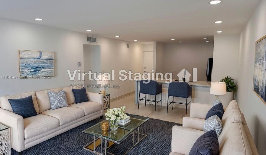 Welcome to our beautiful 2 bedroom, 2 bathroom apartment located in North Miami, FL. Just renovated! This corner unit boasts a balcony where you can enjoy after a long day. The community offers a refreshing pool for residents to relax and unwind, as well as tennis courts for those looking to stay active. With a convenient laundry facility on-site, you'll never have to worry about finding a laundromat again. No dogs allowed in the community, maximum of 2 cats per unit. Don't miss out on the opportunity to make this apartment your new home! Great investment opportunity!